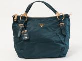 New Prada Nylon Blue handbag