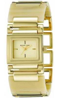 Michael Kors  Gold-tone Gold Horn Acrylic