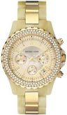 Michael Kors MK5417 Madison Chronograph Horn-Gold Watch